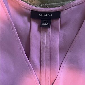 Alfani Lavender V-Neck Top